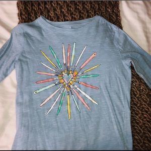 cat & jack artsy top